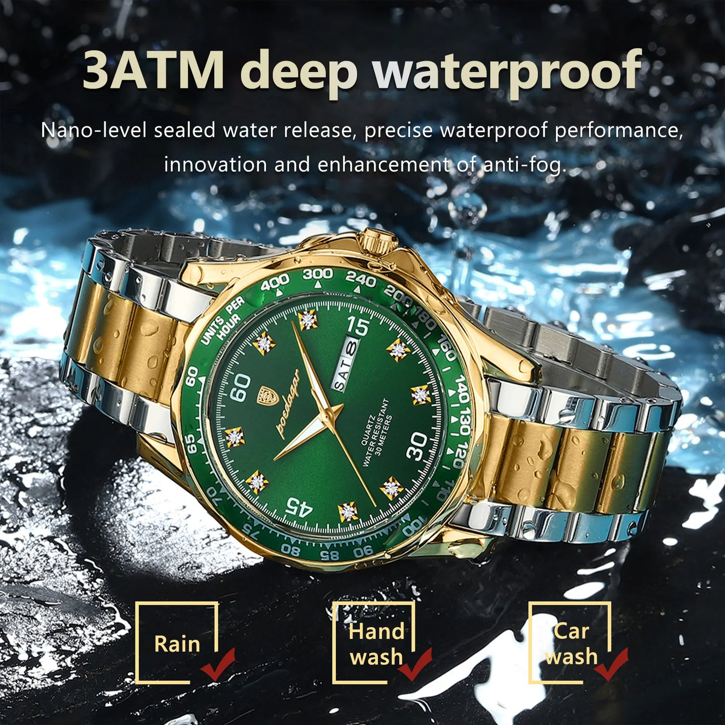 Men Luxury Business Quartz Watch