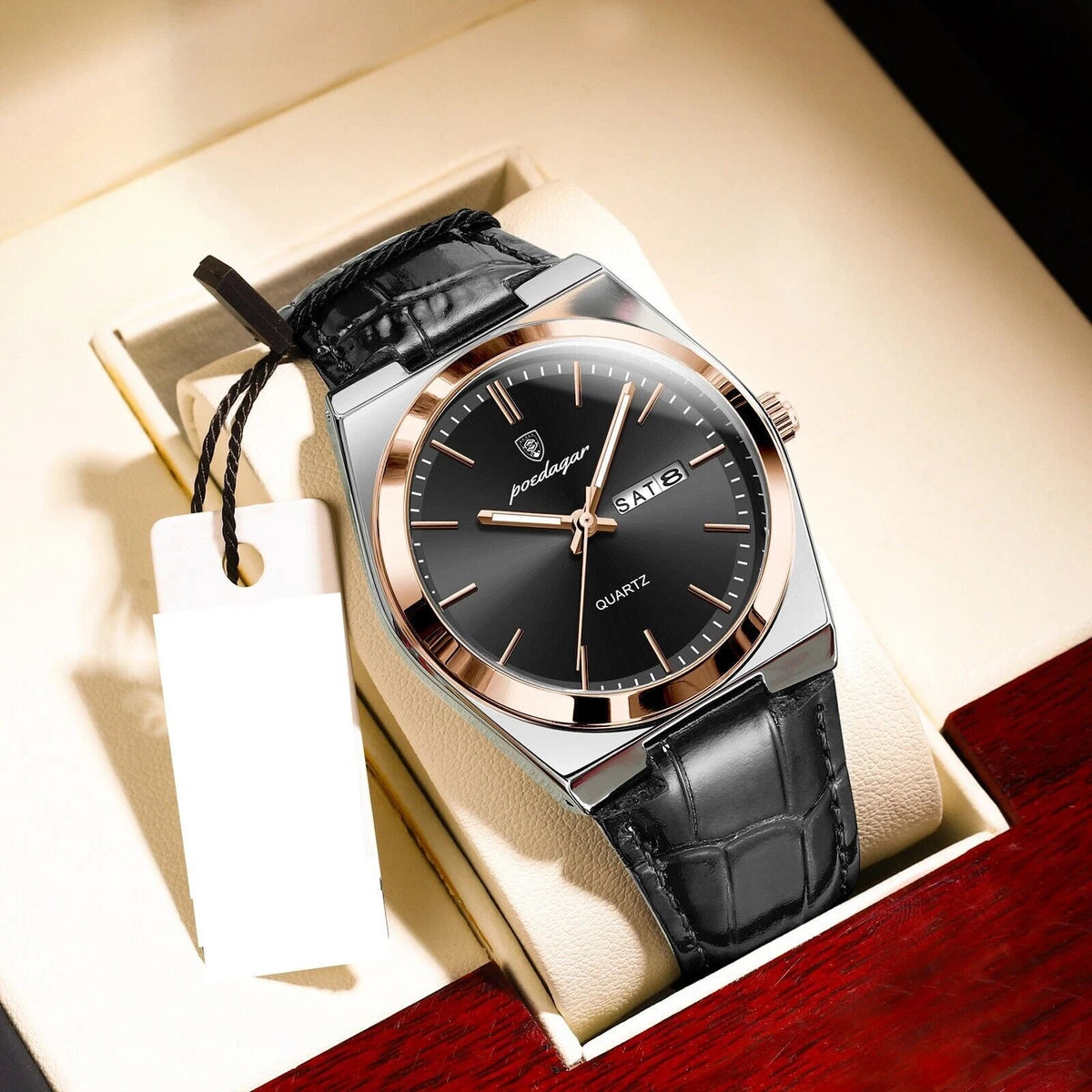 Luxury Casual Leather Men's Watch