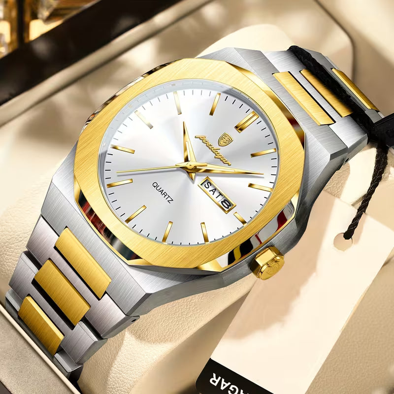 Men's Luxury Stainless Steel Quartz Watch