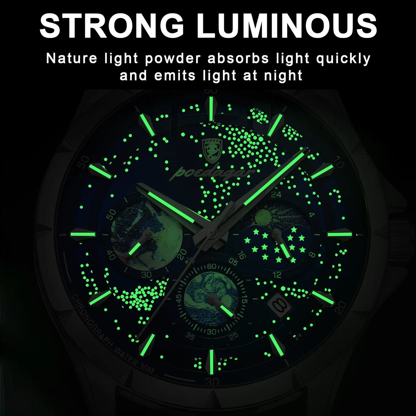 Starry Sky Dial Quartz Watch