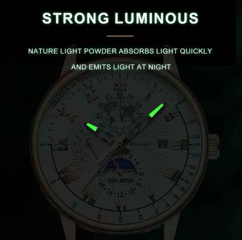 Fashion Luxury Calendar Sport Watch