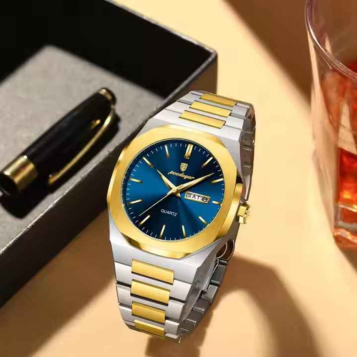 Men's Luxury Stainless Steel Quartz Watch