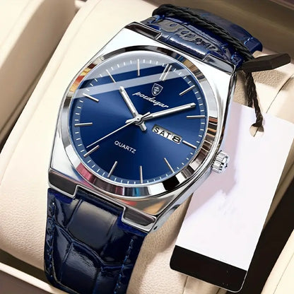Luxury Casual Leather Men's Watch