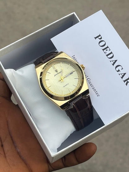 Luxury Casual Leather Men's Watch