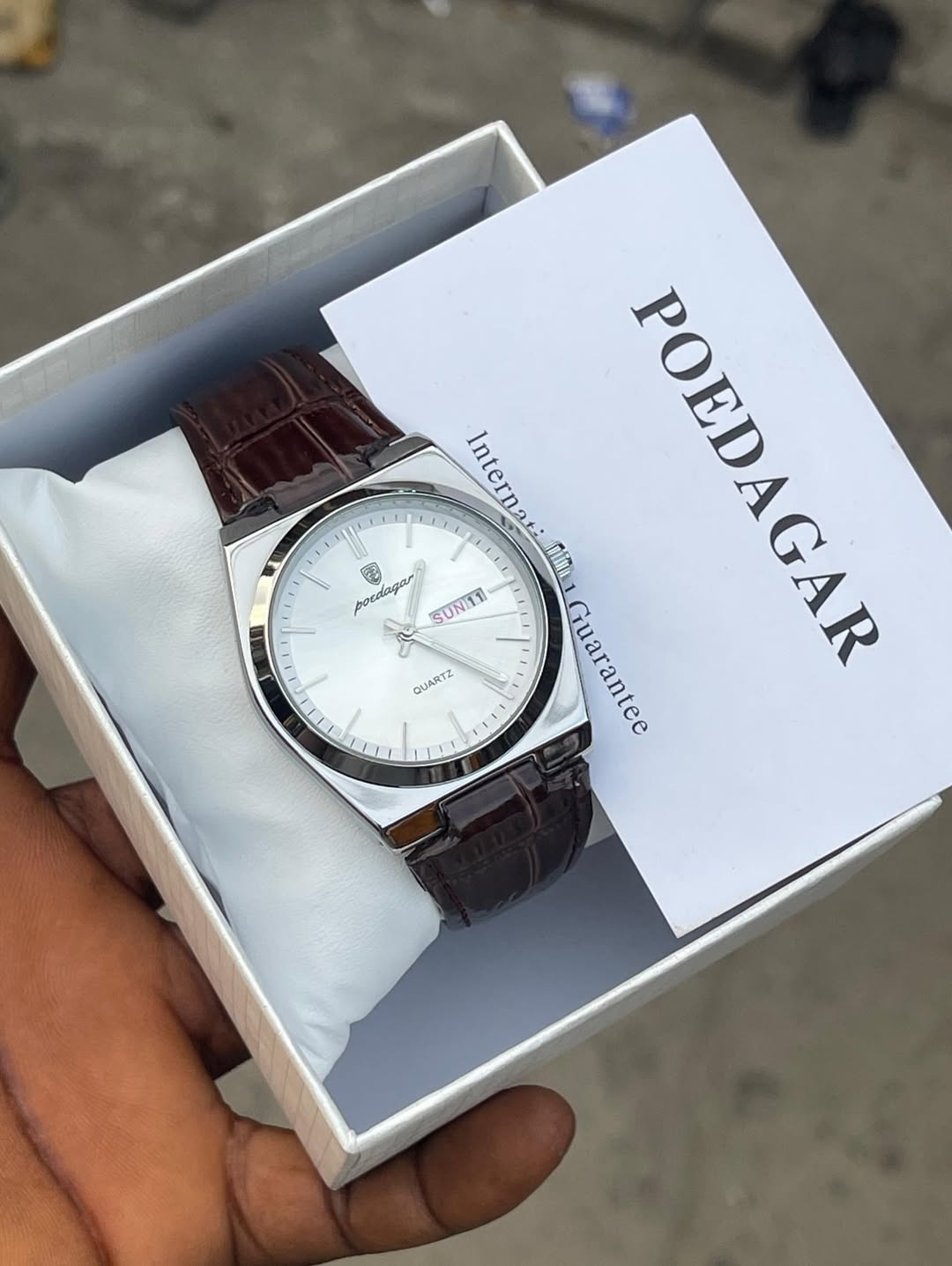 Luxury Casual Leather Men's Watch