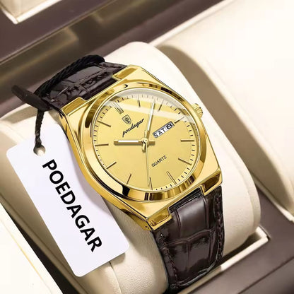 Luxury Casual Leather Men's Watch