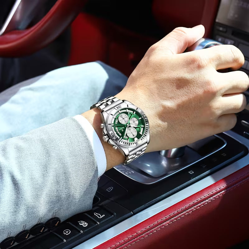 Poedagar Chronograph Luxury Men's Watch