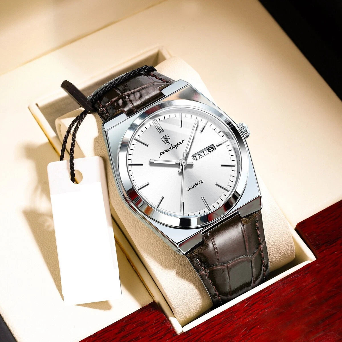 Luxury Casual Leather Men's Watch