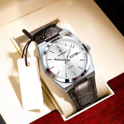 Luxury Casual Leather Men's Watch