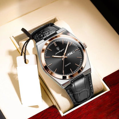 Luxury Casual Leather Men's Watch