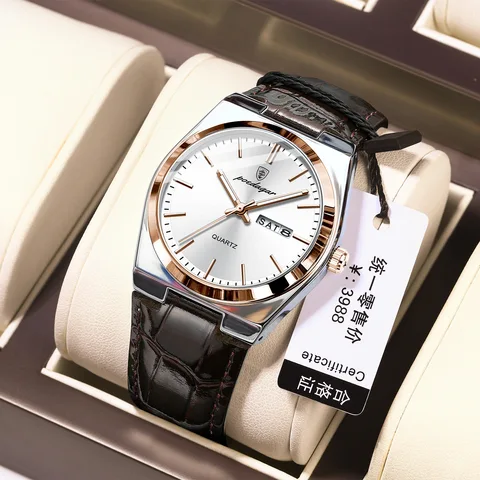 Luxury Casual Leather Men's Watch